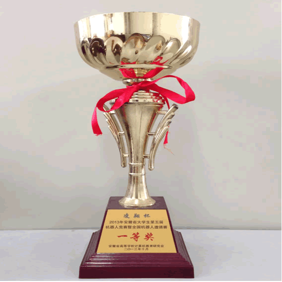 2013年获得安徽省第五届机器人竞赛一等奖